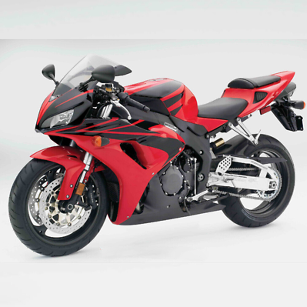 CBX・CBR用アールズ製ホース★フィッティング★取り出し　PMC・アクティブ♪ MSA ABS Red Fairings Fit for CBR1000RR 2006 2007 Honda Motorcycle