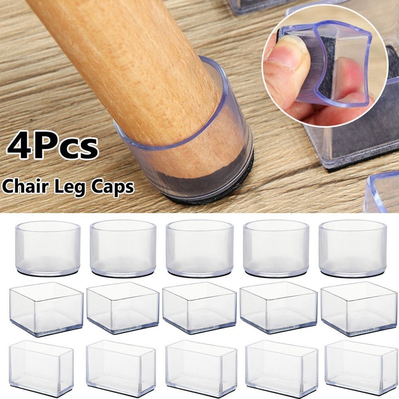 Non-slip Covers Silicone Pads Furniture Feet Chair Leg Caps