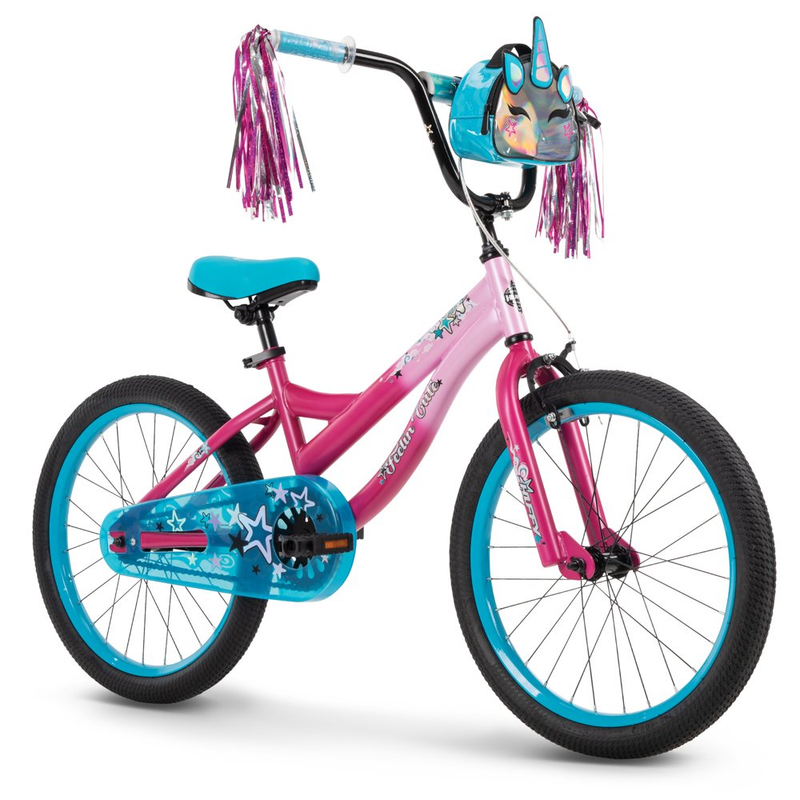 Huffy Feelin&rsquo; Cute 20-Inch Girls&rsquo; Bike, Pink