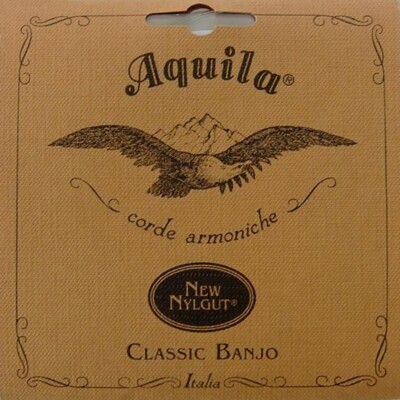 Aquila 6B New Nylgut 5-String Classic Banjo String Set, Light Tension