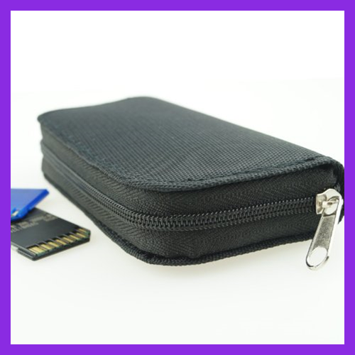 22 Slots Case Pouch Holder For Memory Card Sd Card.Memory Carrying 1 Pack