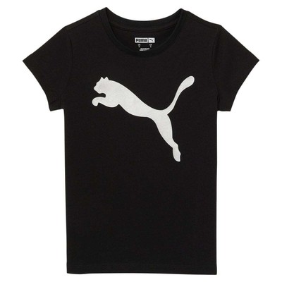 

Футболка Puma Untamed Pack с круглым вырезом и короткими рукавами с графическим принтом для девочек, размер , Cas, Черный, Puma Untamed Pack Graphic Crew Neck Short Sleeve T-Shirt Youth