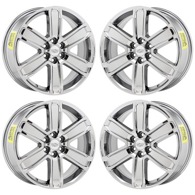 20'' Cadillac SRX XT5 XT6 PVD Chrome wheels rims OEM set 4800 5794 EXCHANGE