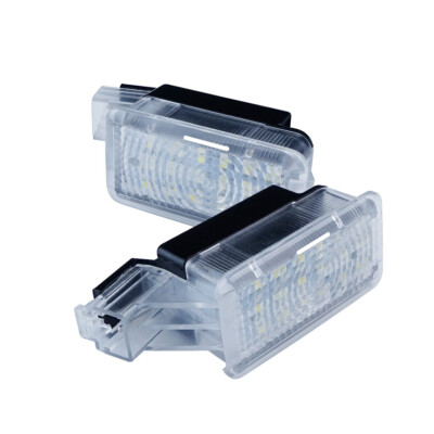 2x White 6000K 18-SMD LED Step Courtesy Door Lights For 2010 2011 Honda Insight