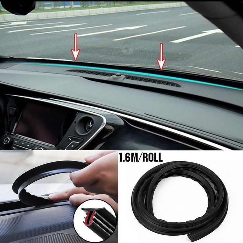 Details About 1 6 M Universal Car Dashboard Sealing Strips Styling For Interior Car Soundproof