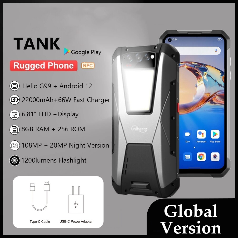 смартфон unihertz tank 3 512 гб