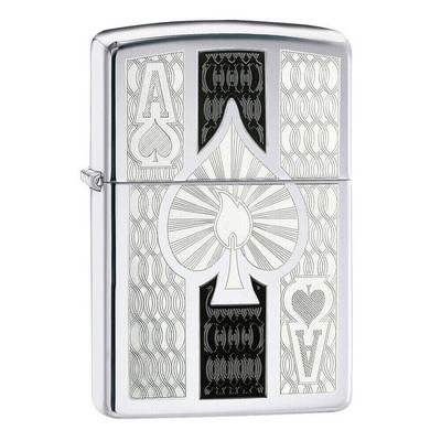Zippo Refillable Windproof High Quality Durable Metal Constructed Ace Lighter