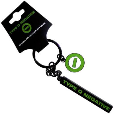 TYPE O NEGATIVE - TEXT LOGO - METAL KEYCHAIN - BRAND NEW - MUSIC TONKEY01
