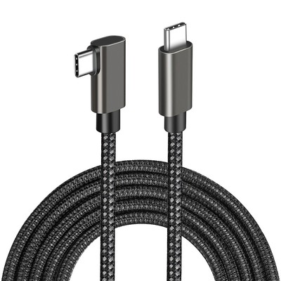 USB Type C 90 Degree Elbow Steam VR Headset Link Cable For Oculus Quest/Quest 2