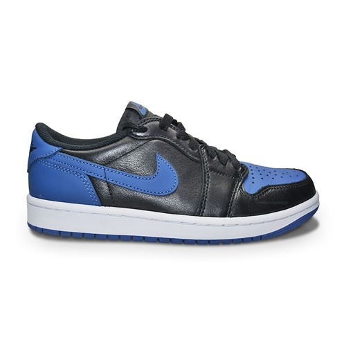 

Кроссовки Nike Jordan 1 Retro Low OG (GS) для юниоров — CZ0790 041 — черные, «Mystic Navy», белые, Черный