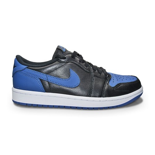 Кроссовки Nike Jordan 1 Retro Low OG (GS) для юниоров — CZ0790 041 — черные, «Mystic Navy», белые