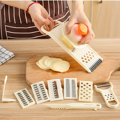 11 in 1 Set Mandoline Slicer For Kitchen,Cheese Grater,Vegetable Spiralize