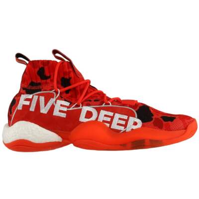 

adidas Crazy Byw X Wall Way высокие мужские красные кроссовки повседневная обувь EE9060, Красный, adidas Crazy Byw X Wall Way High Top