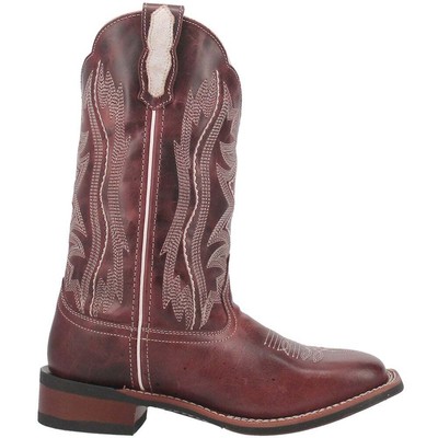 

Laredo Willa Square Toe Cowboy Womens Casual Boots Размер 7 M 5879, Burgundy, Laredo Willa Square Toe Cowboy