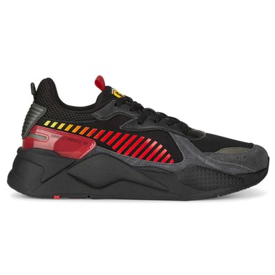 Мужские черные кроссовки Puma Sf RsX на шнуровке Повседневная обувь 30758001