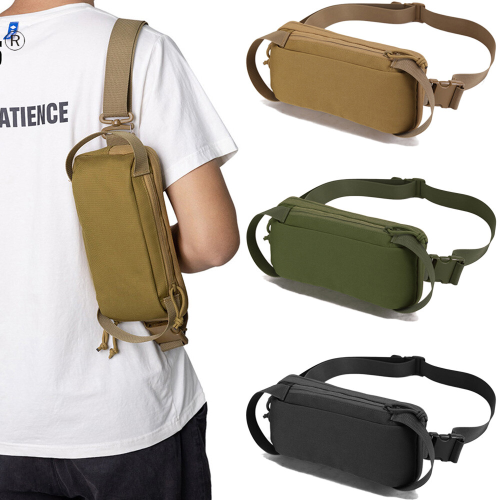 Tactical Military Sling Bag Chest Pack Molle Daypack  Casual Shoulder Crossbody