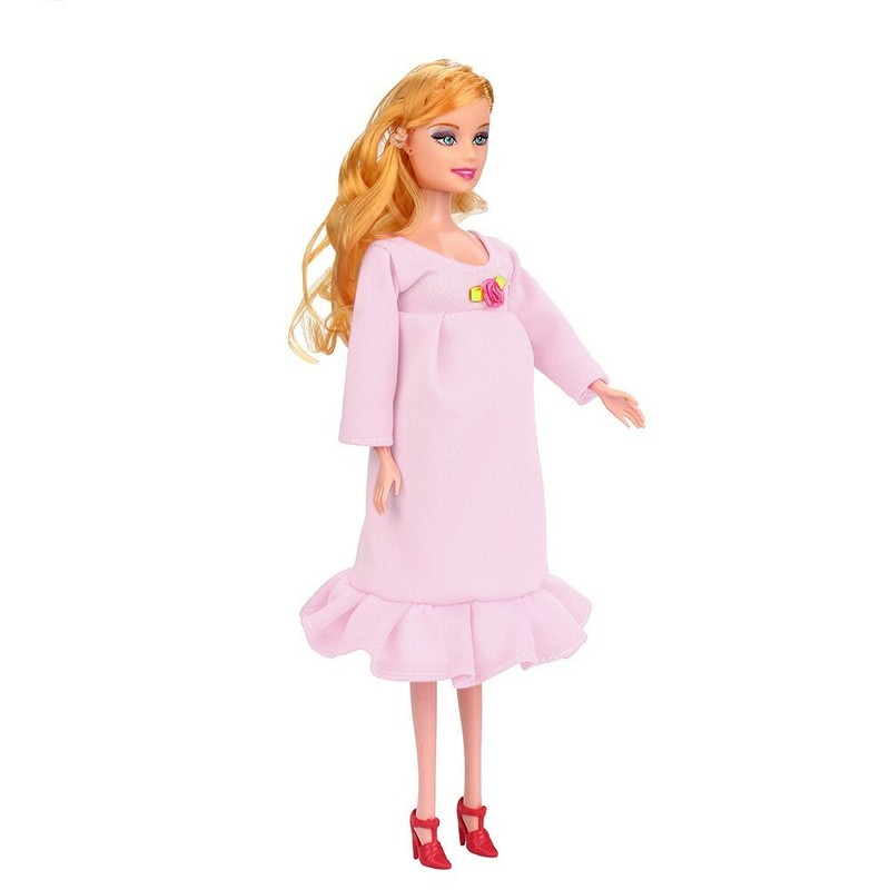 Christmas Gift Children's Novelty Creative Toy Barbie Pregnant Woman Doll Set
