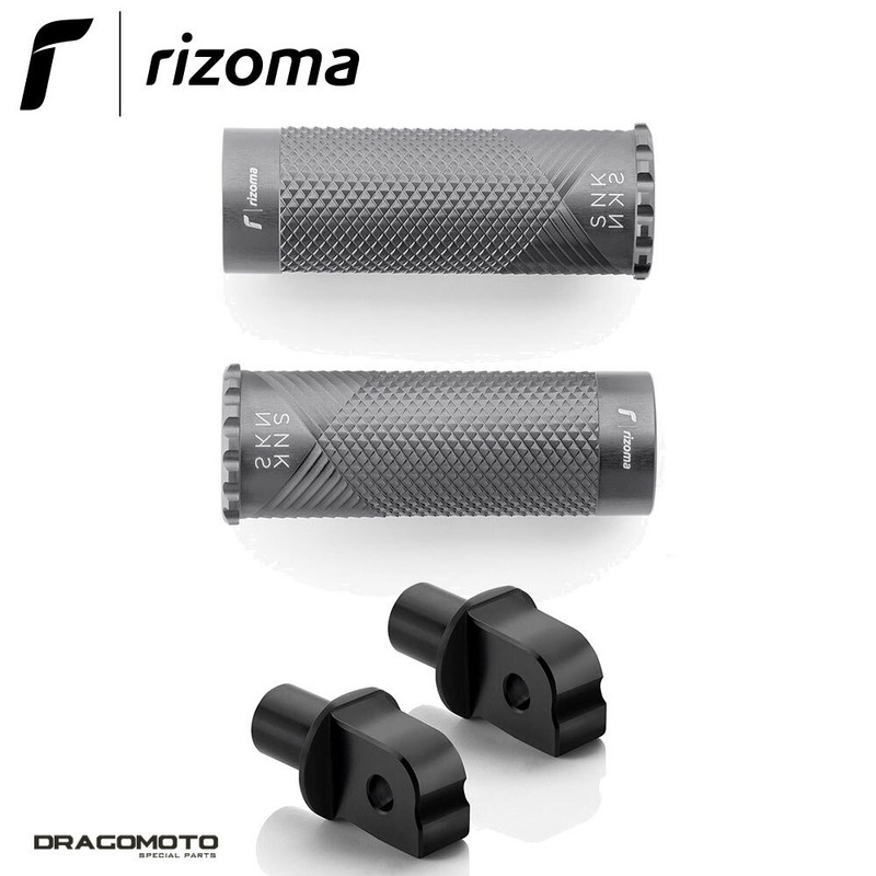 Aprilia Rsv4 1100 2021-2022 Repose-Pieds Snake Rizoma Pe615d Pe858b Grise