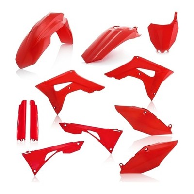 Acerbis FULL plastic set kit CRF450R 19 red plastic set plastic kit