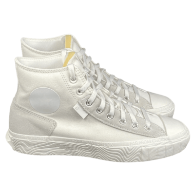 Cream high shop top sneakers