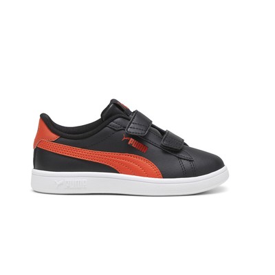 Puma Smash 3.0 Слипоны для маленьких мальчиков, черные кроссовки, повседневная обувь 39203317