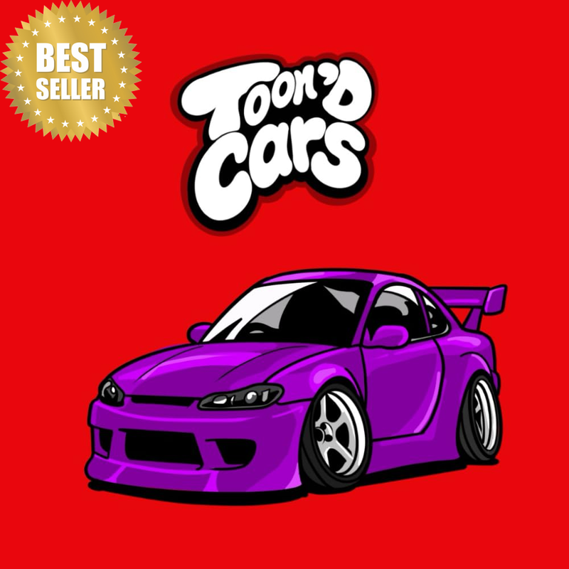 Toon’D Cars Coloring Book for Kids & Adults | Fun Cartoon Car Drawings, Modified