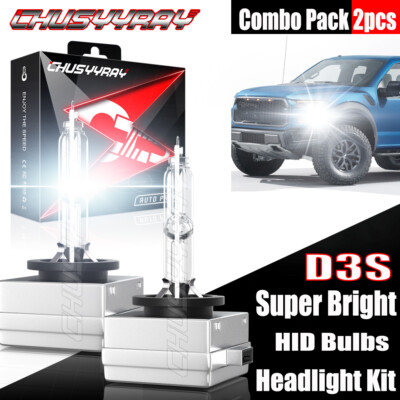 2 x D3S XENON NEW BULB compatible with 66340 9285304244 6000K 68222897AA