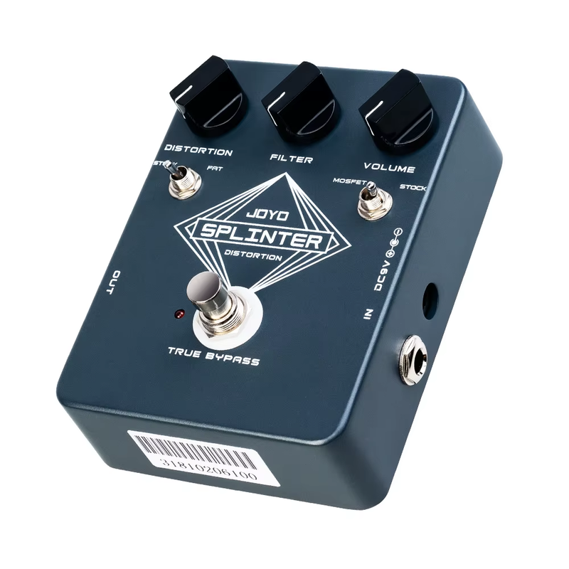 JF-21 SPLINTER Distortion Guitar Pedal Warm and Dynamic Fuzz Distortion Effects