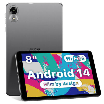 UMIDIGI G1 Tab Mini 8'' HD Display 3GB+32GB TF Card Android 14 Type-C Tablet Good