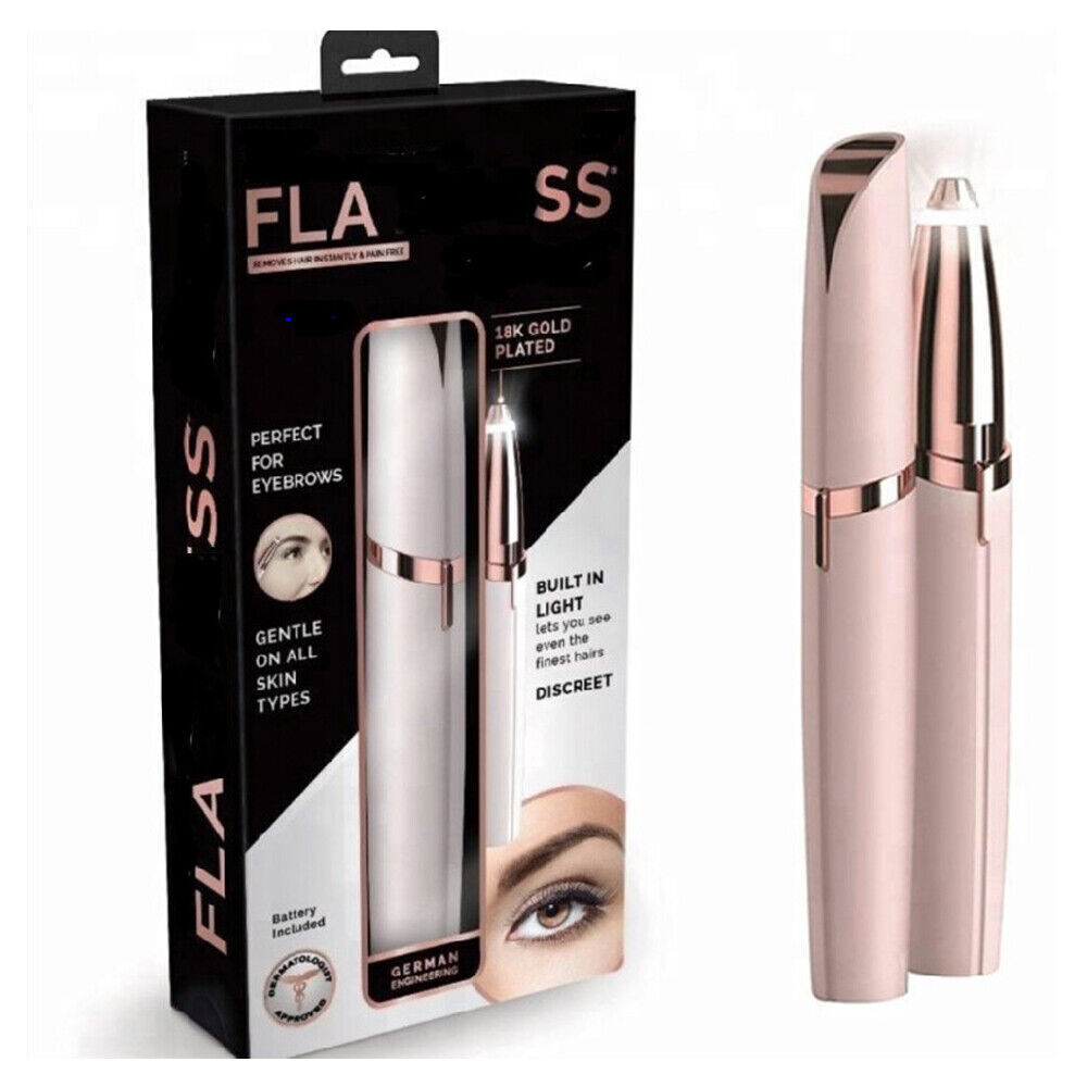 Electric Nose Ear Hair Trimmer Eyebrow Shaver Clipper Groomer Cleaner Unisex USA