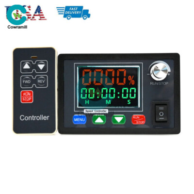 DC10-55V 40A Brush Motor Speed Controller LCD Digital Wireless Remote Control US