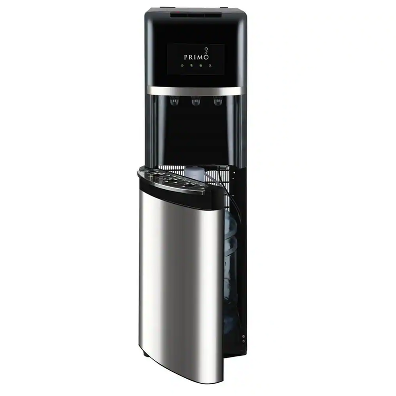 Bottom Load Water Dispenser Stainless Steel Ice Cold & Hot Purified 3-5 G Bottle