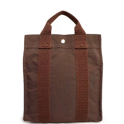 Hermes Herline Gray Nylon Canvas Mini Crossbody bag France Near