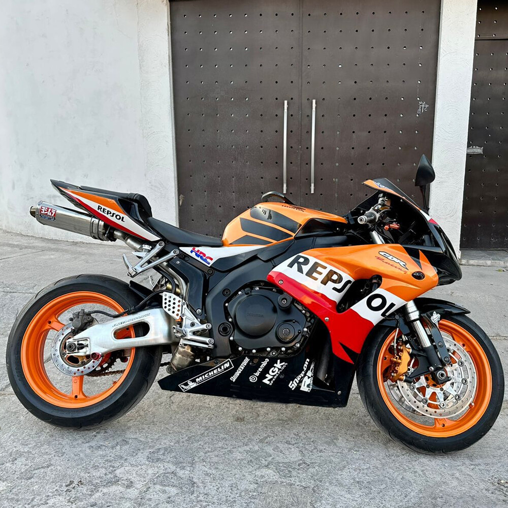 2006-2007 Honda CBR1000RR Injection Orange Repsol Fairing Plastic
