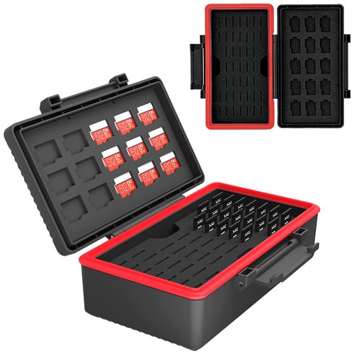 58 Slots Memory Card Case Holder Storage Organizer for