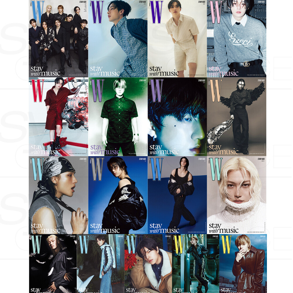Stray Kids W KOREA Volume 6 2024 June issue Stray Kids