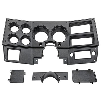 GlowShift Cluster Dashboard Panel Pod Tinted 6-Gauge Bundle for 73-87 Chevy C10