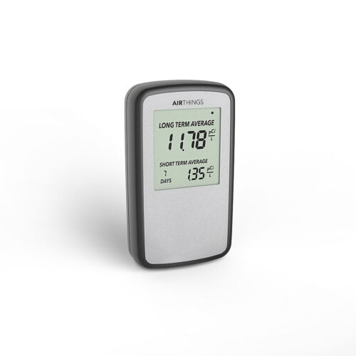 AirThings - Corentium Digital Radon Monitor - Portable -Battery Operated.