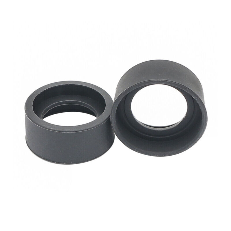 Eye Cups Foldable Rubber Eye Guards Caps For 34-38mm Microscope Eyepiece 1 Pair