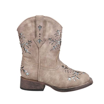 

Roper Kennedy Glitter Square Toe Cowboy Toddler X Girls Повседневные ботинки размера 6 M 0, Grey, Roper Kennedy Glitter Square Toe Cowboy Toddler X