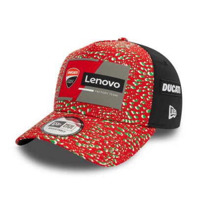 Ducati Lenovo Team 2024 Mugello Team 9Forty Cap Adults - Scarlet