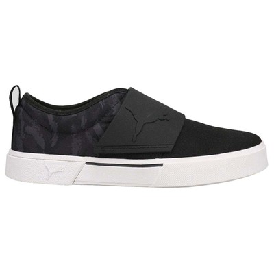 

Puma El Rey Ii Camo Slip On Mens Black Sneakers Повседневная обувь 382881-01, Черный, Puma El Rey Ii Slipon Camo