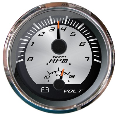 Faria Platinum 4'' Multi-Function - Tachometer & Voltmeter 22016 UPC 759266220164