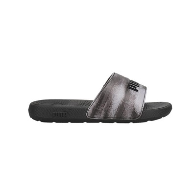 Повседневные босоножки Puma Cool Cat 2.0 Wave Slide для маленьких девочек серого цвета 39372801