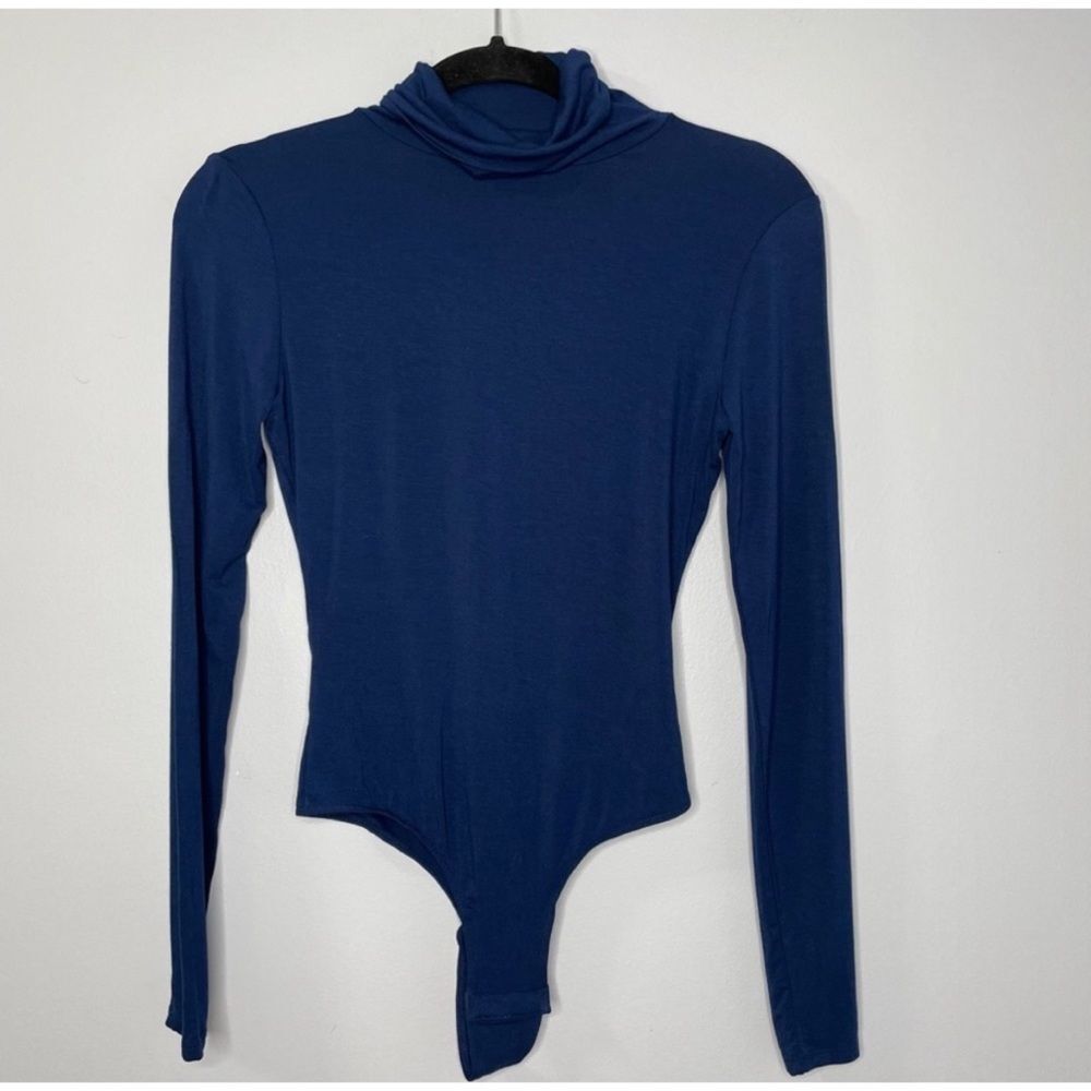 【新品】house on the hill  body suit(navy)80 Hill House Women's XS The Luna Bodysuit Navy Stretch New | eBay