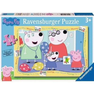 Ravensburger - Peppa Meets Penny's Parents! - 35 Pieces Puzzle
