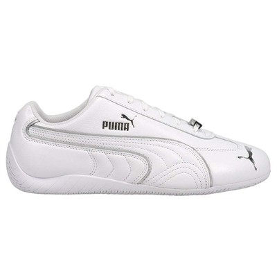 

Женские белые кроссовки Puma Speedcat Ls Metallic Lace Up Повседневная обувь 380662-02, Белый, Puma Speedcat Ls Metallic Lace Up