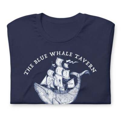 Blue Whale Tavern Dark Shadows Short-Sleeve Unisex T-Shirt