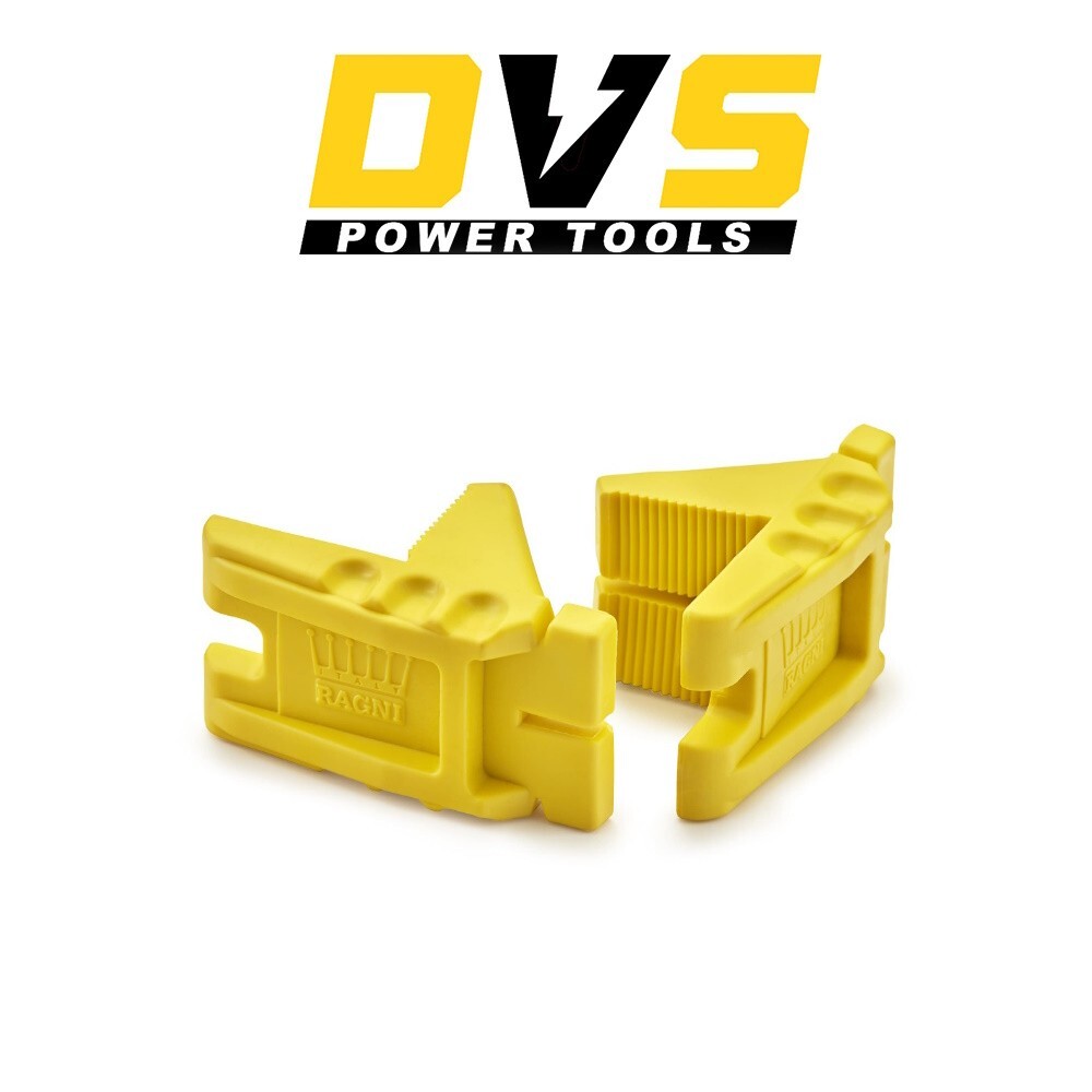 Ragni Yellow Robust Brickies Rubber Corner L Shape Brick Line Block RCB-Y2