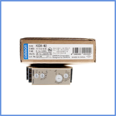 1PC NEW SEALED Delay timer H3DK-M2 industrial equipme Original in stock OMRON